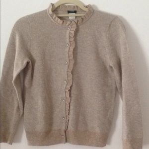 Classy J Crew cashmere cardigan